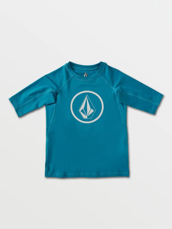 Boys Rashguards Volcom Little Boys Lido Solid Short Sleeve UPF 50 Rashguard 8211 Barrier Reef Boys Rashguards Volcom Little Boys Lido Solid Short Sleeve UPF 50 Rashguard 8211 Barrier Reef