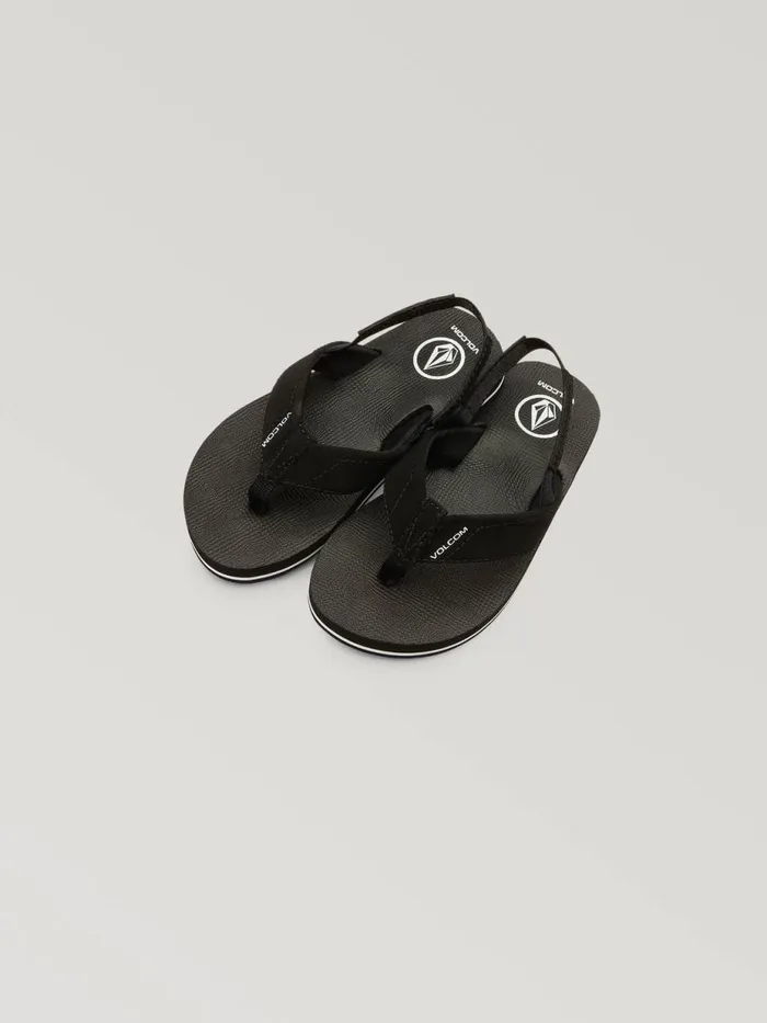 Boys Sandals Volcom Little Boys Victor Sandal 8211 Black