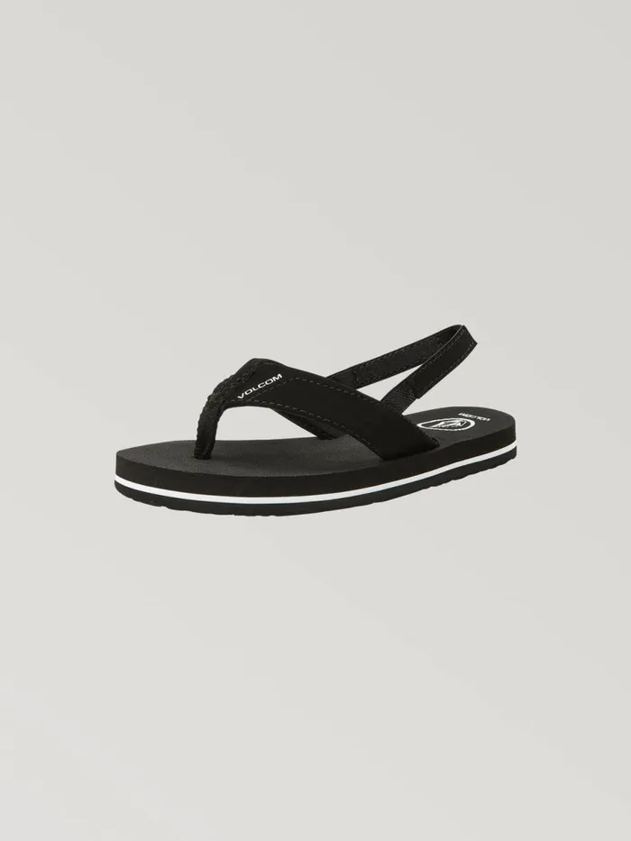 Boys Sandals Volcom Little Boys Victor Sandal 8211 Black