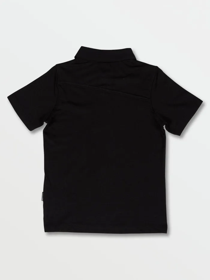 Boys Shirts and Flannels Volcom Little Boys Wowzer Polo 8211 Black