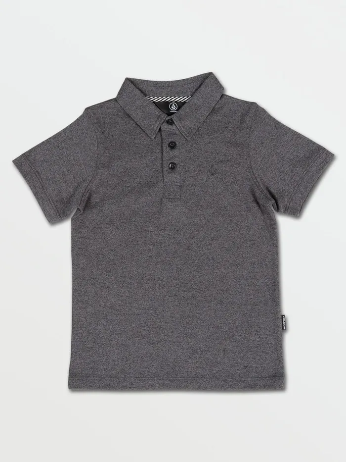 Boys Shirts and Flannels Volcom Little Boys Wowzer Short Sleeve Polo 8211 Stealth Boys Shirts and Flannels Volcom Little Boys Wowzer Short Sleeve Polo 8211 Stealth