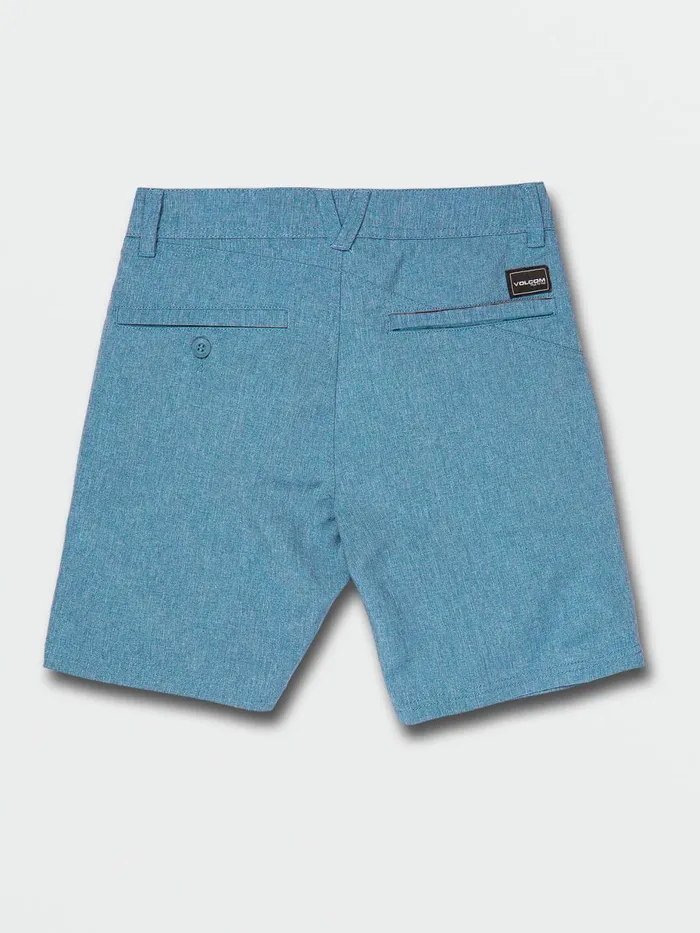 Boys Shorts Volcom Big Boys Frickin Cross Shred Static Shorts 8211 Niagra