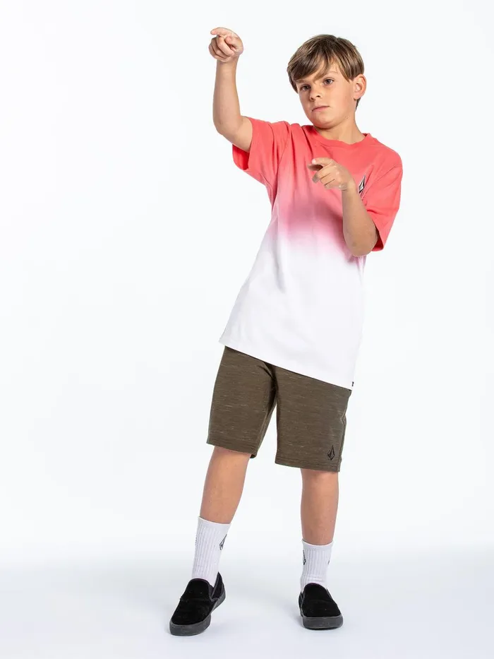 Boys Shorts Volcom Big Boys Understoned Elastic Waist Hybrid Shorts 8211 Lead Boys Shorts Volcom Big Boys Understoned Elastic Waist Hybrid Shorts 8211 Lead