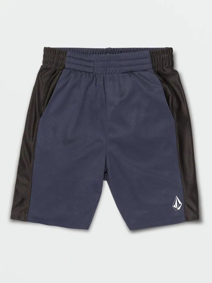 Boys Shorts Volcom Little Boys Cawloon Mesh Elastic Waist Shorts 8211 Navy
