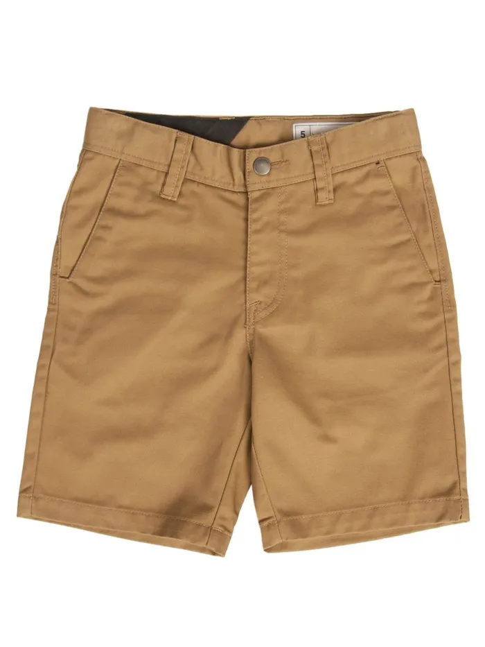 Boys Shorts Volcom Little Boys Frickin Chino Shorts