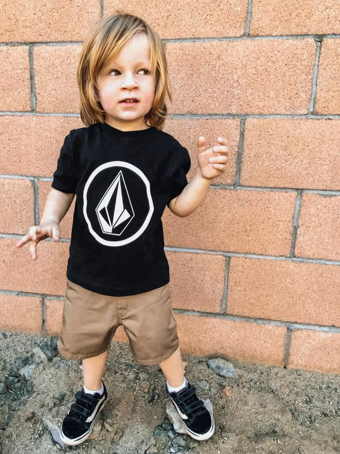 Boys Shorts Volcom Little Boys Frickin Chino Shorts 8211 Khaki