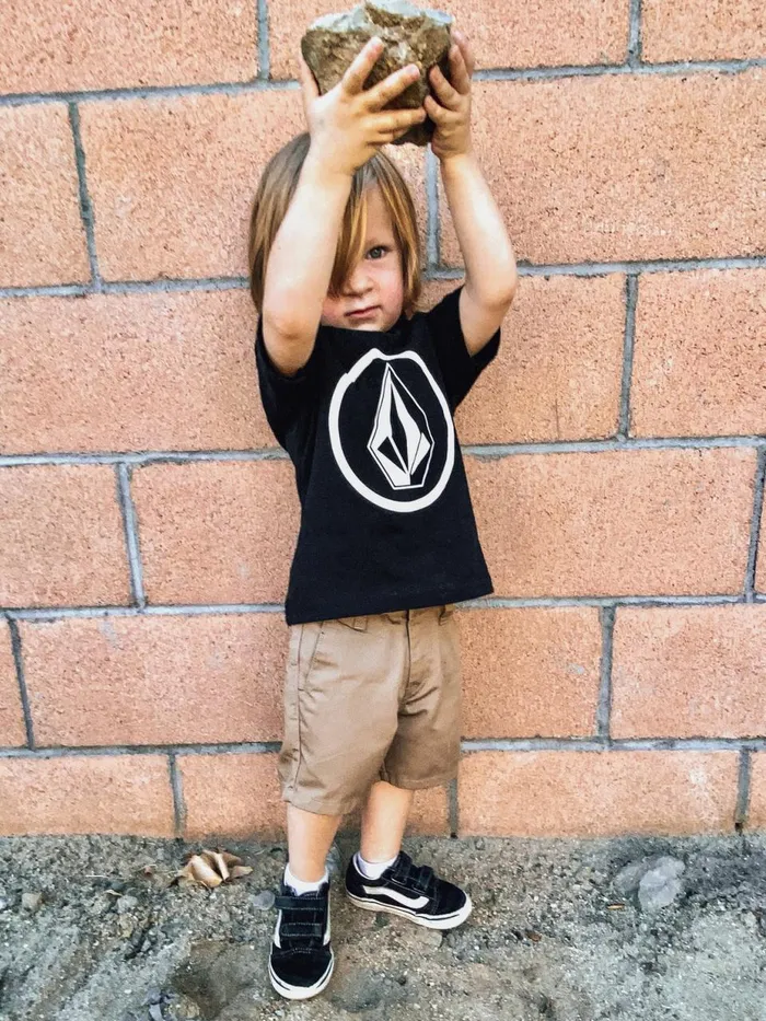 Boys Shorts Volcom Little Boys Frickin Chino Shorts 8211 Khaki