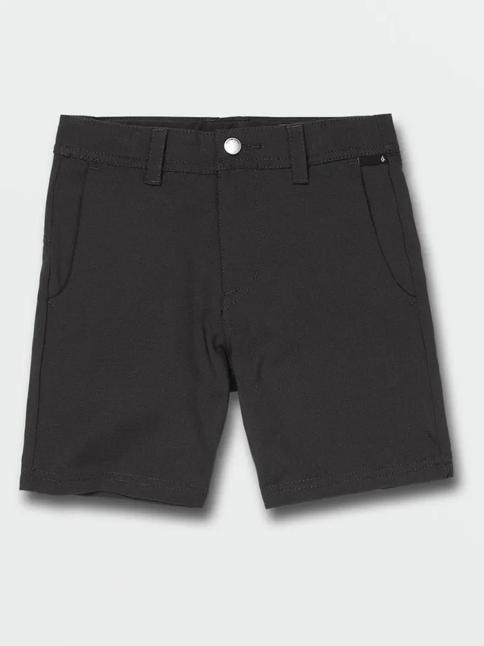Boys Shorts Volcom Little Boys Frickin Cross Shred Static Shorts 8211 Black Out