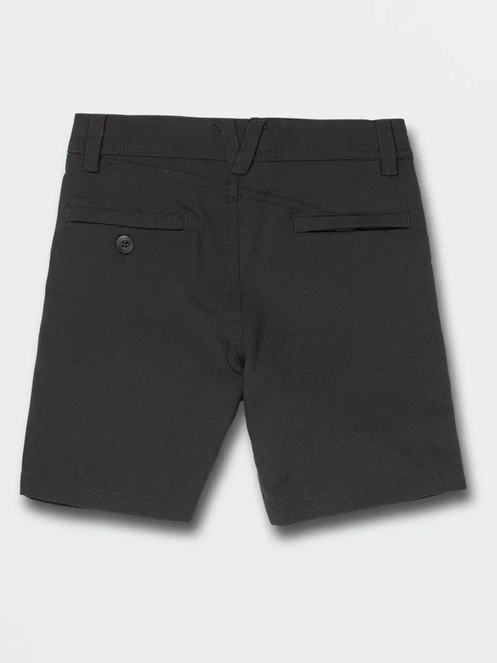 Boys Shorts Volcom Little Boys Frickin Cross Shred Static Shorts 8211 Black Out