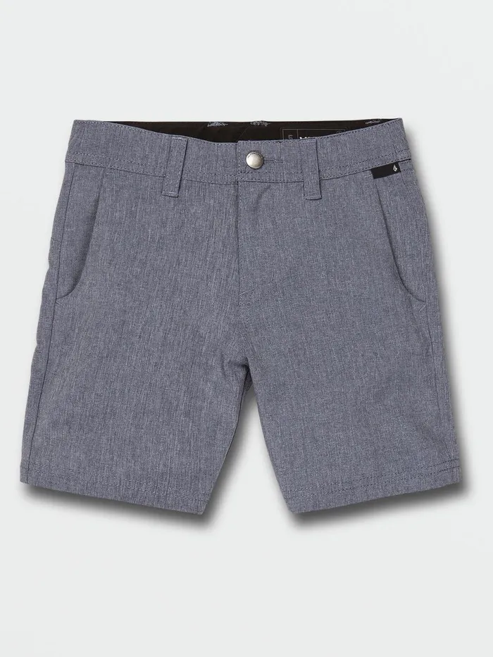 Boys Shorts Volcom Little Boys Frickin Cross Shred Static Shorts 8211 Navy