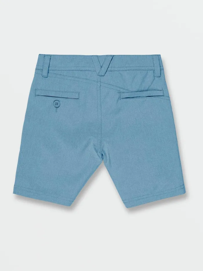 Boys Shorts Volcom Little Boys Frickin Cross Shred Static Shorts 8211 Niagra