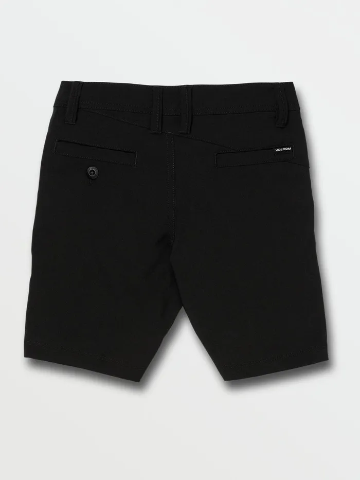 Boys Shorts Volcom Little Boys Frickin Surf N039 Turf Static Shorts 8211 Black Out
