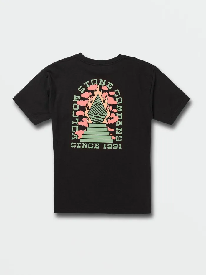 Boys TShirts and Tanks Volcom Big Boys Altarium Short Sleeve Tee 8211 Black
