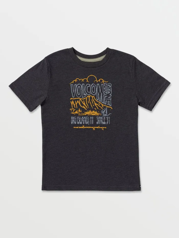 Boys TShirts and Tanks Volcom Big Boys Big Island Short Sleeve Tee 8211 Heather Black Boys TShirts and Tanks Volcom Big Boys Big Island Short Sleeve Tee 8211 Heather Black