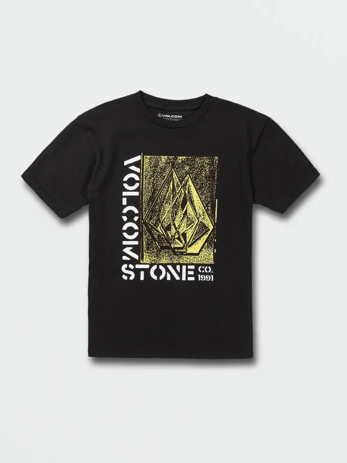 Boys TShirts and Tanks Volcom Big Boys Dedliner Short Sleeve Tee 8211 Black