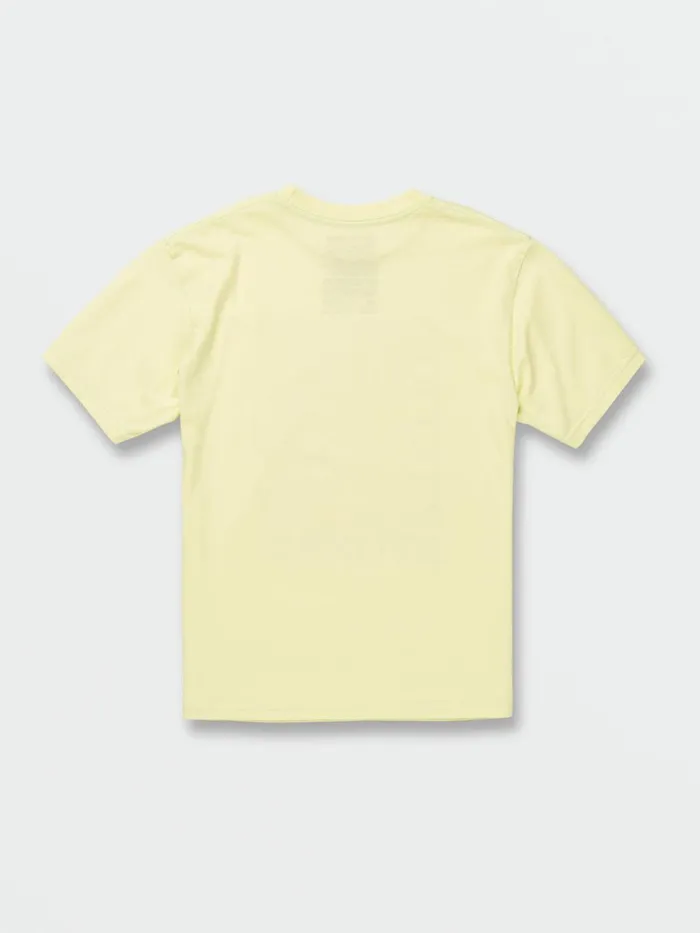 Boys TShirts and Tanks Volcom Big Boys Dedliner Short Sleeve Tee 8211 Glimmer Yellow