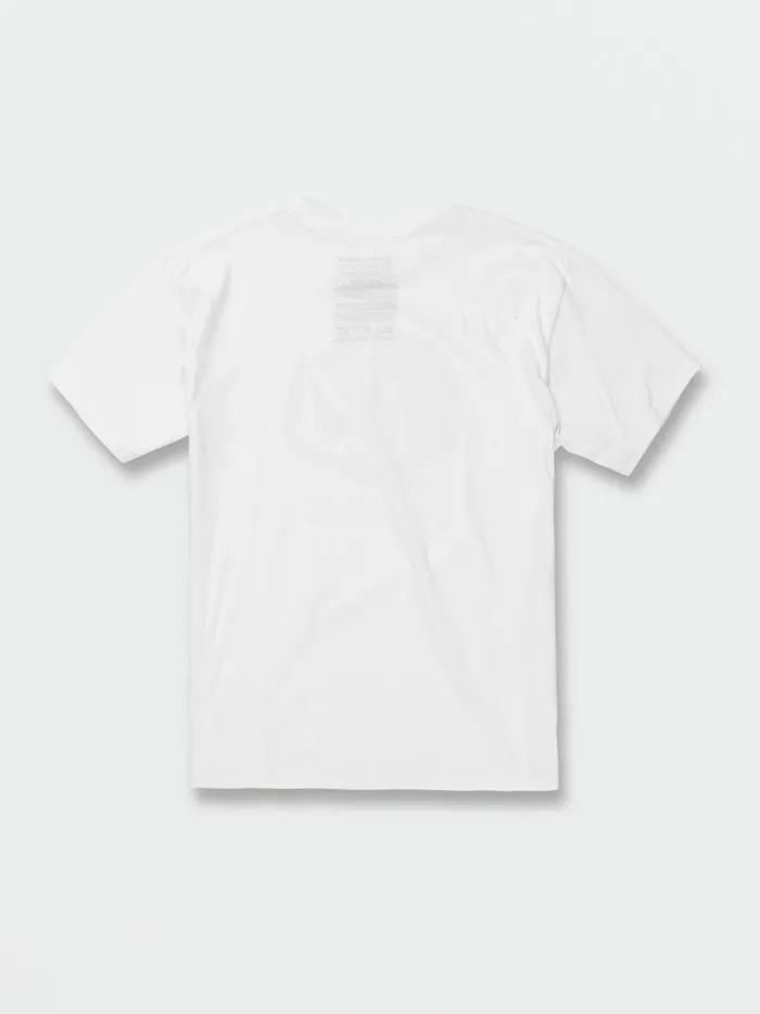 Boys TShirts and Tanks Volcom Big Boys Inner Space Short Sleeve Tee 8211 White