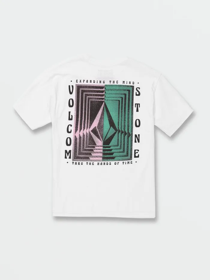 Boys TShirts and Tanks Volcom Big Boys Reverberation Short Sleeve Tee 8211 White