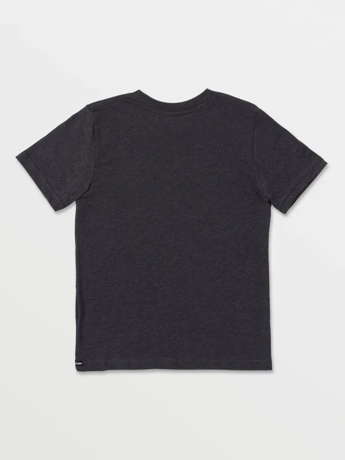 Boys TShirts and Tanks Volcom Big Boys Rim Stone Short Sleeve Tee 8211 Heather Black