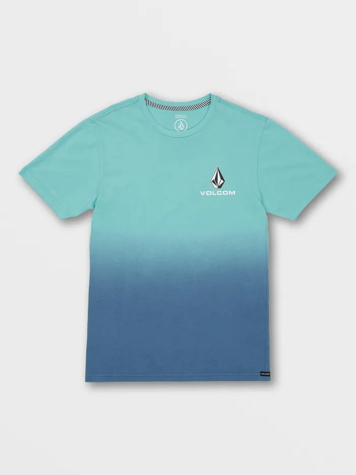 Boys TShirts and Tanks Volcom Big Boys Stone Dip Short Sleeve Tee 8211 Sea Green