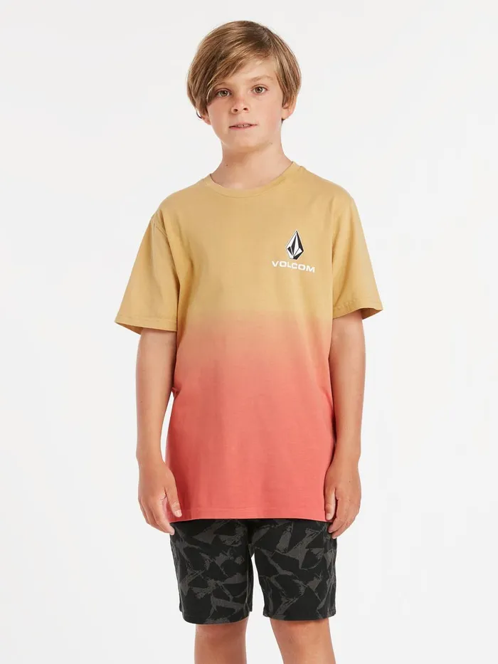 Boys TShirts and Tanks Volcom Big Boys Stone Dip Short Sleeve Tee 8211 Sunfade Boys TShirts and Tanks Volcom Big Boys Stone Dip Short Sleeve Tee 8211 Sunfade