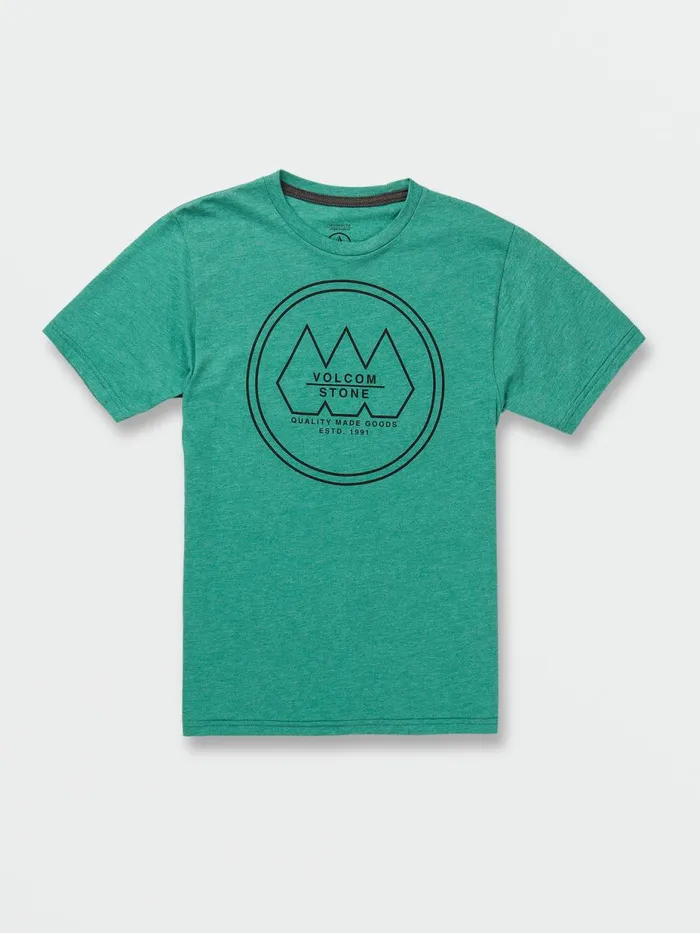 Boys TShirts and Tanks Volcom Big Boys Tristone Short Sleeve Tee 8211 Kelly Heather Boys TShirts and Tanks Volcom Big Boys Tristone Short Sleeve Tee 8211 Kelly Heather