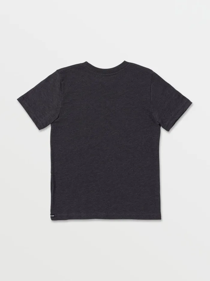 Boys TShirts and Tanks Volcom Little Boys Big Island Short Sleeve Tee 8211 Heather Black