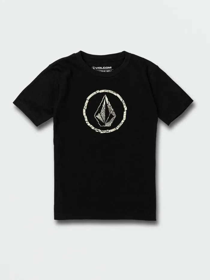 Boys TShirts and Tanks Volcom Little Boys Circle Stones Short Sleeve Tee 8211 Black Combo Boys TShirts and Tanks Volcom Little Boys Circle Stones Short Sleeve Tee 8211 Black Combo