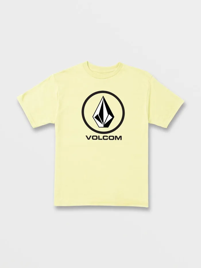 Boys TShirts and Tanks Volcom Little Boys Crisp Stone Short Sleeve Tee 8211 Glimmer Yellow Boys TShirts and Tanks Volcom Little Boys Crisp Stone Short Sleeve Tee 8211 Glimmer Yellow