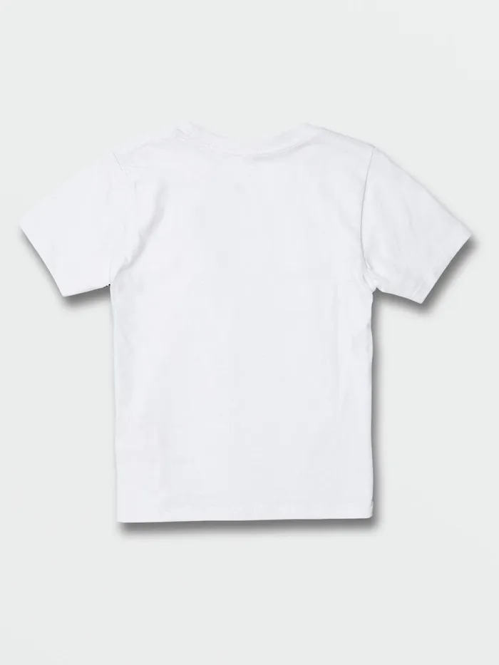 Boys TShirts and Tanks Volcom Little Boys Crisp Stone Short Sleeve Tee 8211 White