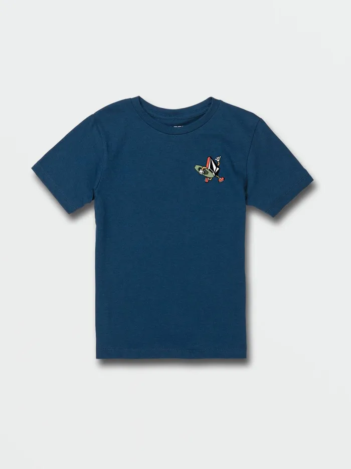 Boys TShirts and Tanks Volcom Little Boys Frother Short Sleeve Tee 8211 Harbor Blue Boys TShirts and Tanks Volcom Little Boys Frother Short Sleeve Tee 8211 Harbor Blue