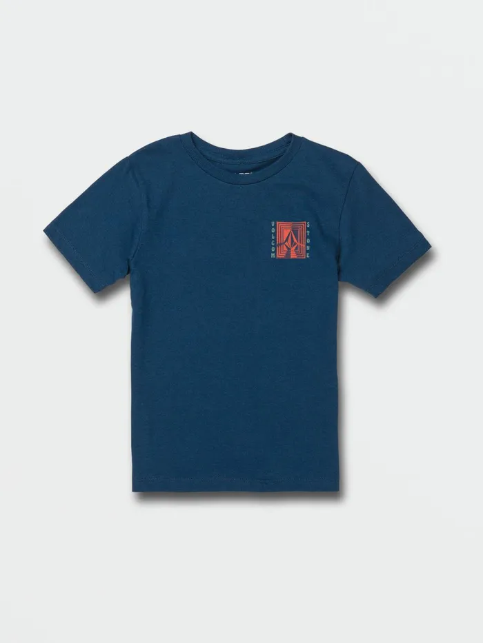 Boys TShirts and Tanks Volcom Little Boys Reverberation Short Sleeve Tee 8211 Harbor Blue Boys TShirts and Tanks Volcom Little Boys Reverberation Short Sleeve Tee 8211 Harbor Blue