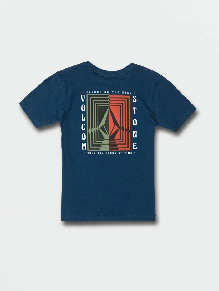 Boys TShirts and Tanks Volcom Little Boys Reverberation Short Sleeve Tee 8211 Harbor Blue