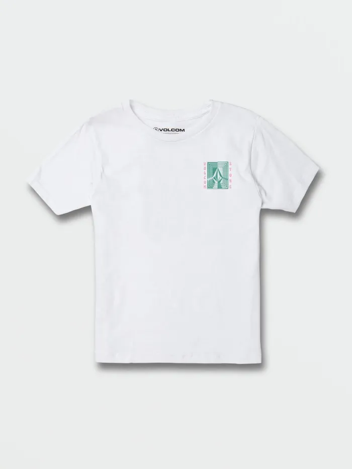 Boys TShirts and Tanks Volcom Little Boys Reverberation Short Sleeve Tee 8211 White Boys TShirts and Tanks Volcom Little Boys Reverberation Short Sleeve Tee 8211 White