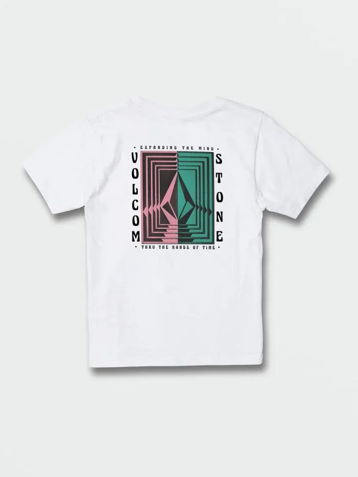 Boys TShirts and Tanks Volcom Little Boys Reverberation Short Sleeve Tee 8211 White