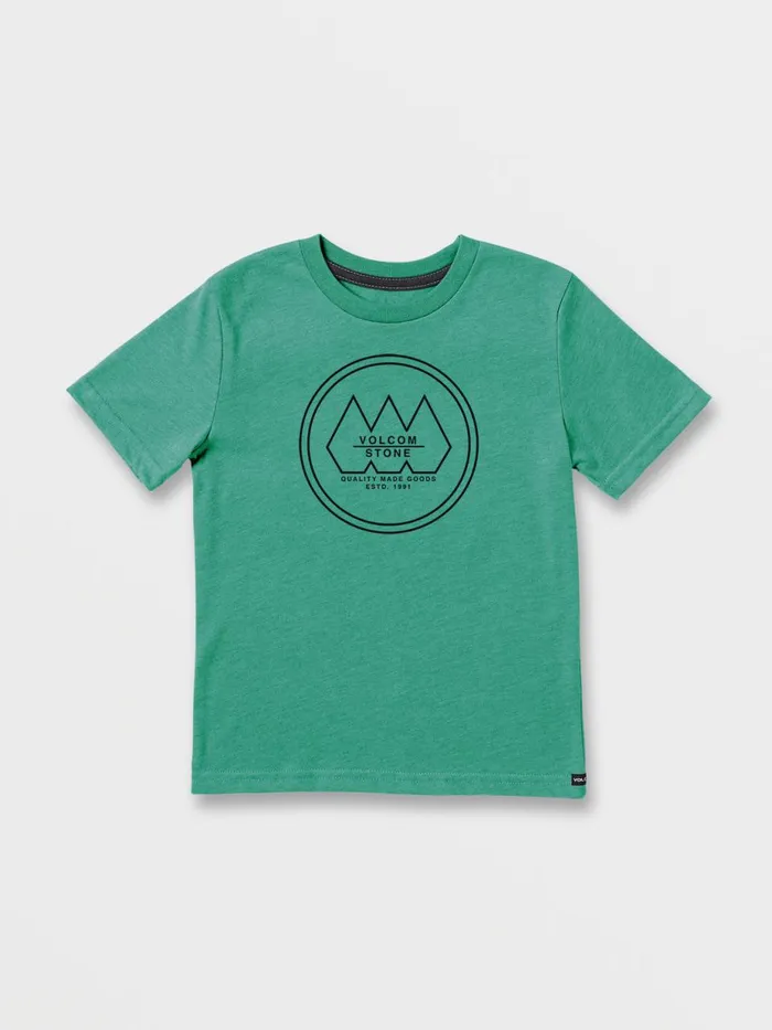 Boys TShirts and Tanks Volcom Little Boys Tristone Short Sleeve Tee 8211 Kelly Heather Boys TShirts and Tanks Volcom Little Boys Tristone Short Sleeve Tee 8211 Kelly Heather