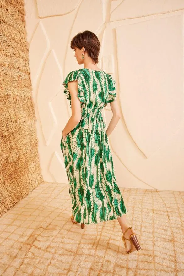 Brielle Dress Acacia Women Ulla Johnson Dresses Brielle Dress Acacia Women Ulla Johnson Dresses