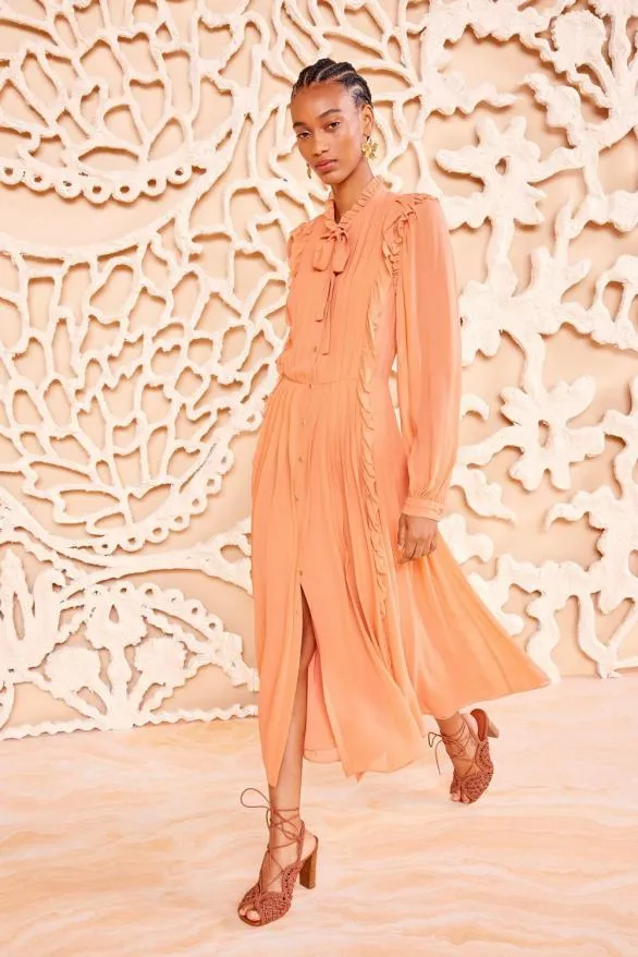 Brielle Dress Peony Women Ulla Johnson Dresses