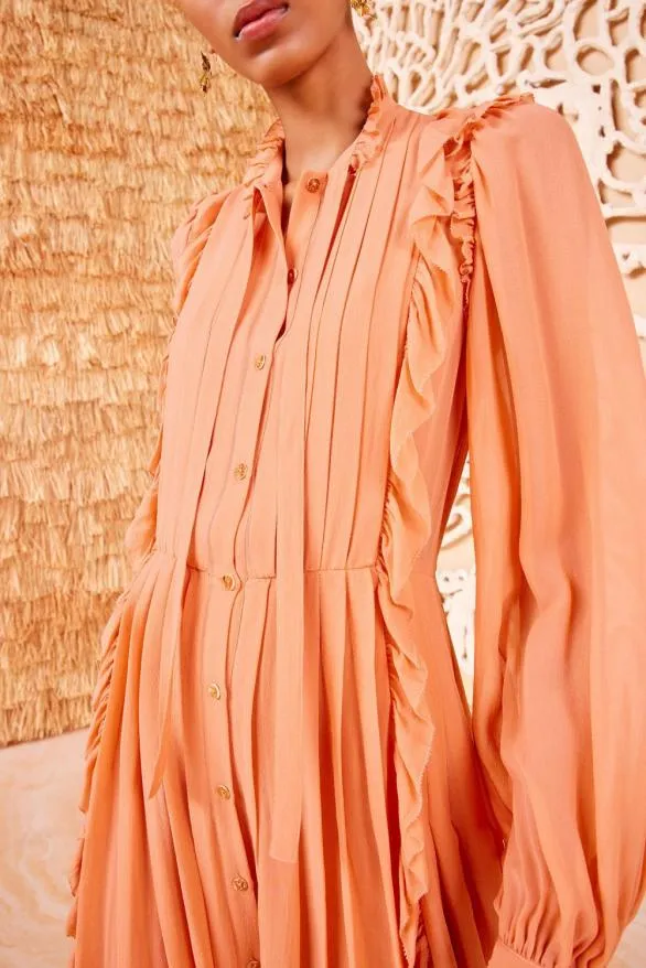 Brielle Dress Peony Women Ulla Johnson Dresses Brielle Dress Peony Women Ulla Johnson Dresses