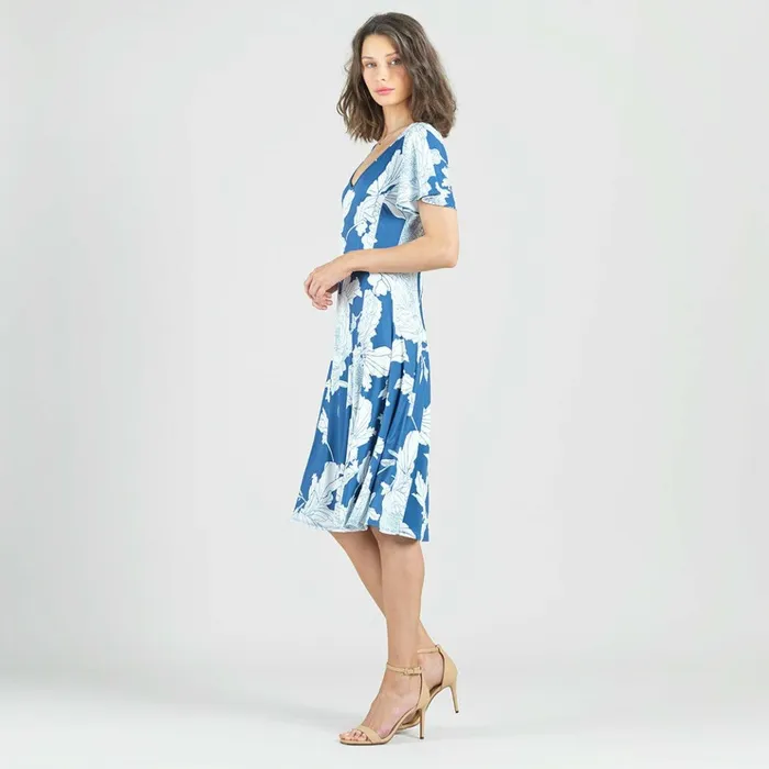 Butter Knit 8211 Flutter Sleeve ALine Midi Dress 8211 Mum Sketch Women Clara Sunwoo Spring Collection