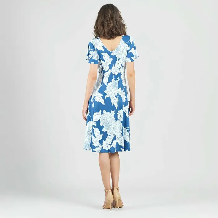 Butter Knit 8211 Flutter Sleeve ALine Midi Dress 8211 Mum Sketch Women Clara Sunwoo Spring Collection