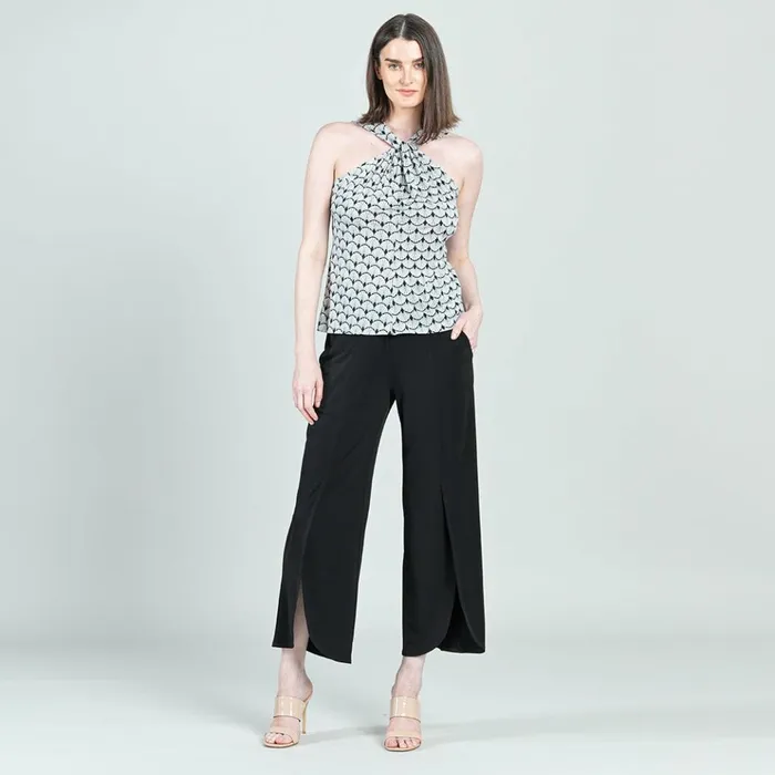 Butter Knit 8211 Grecian Halter Top 8211 Fan Motif 8211 Final Sale Women Clara Sunwoo Tops Tunics Butter Knit 8211 Grecian Halter Top 8211 Fan Motif 8211 Final Sale Women Clara Sunwoo Tops Tunics