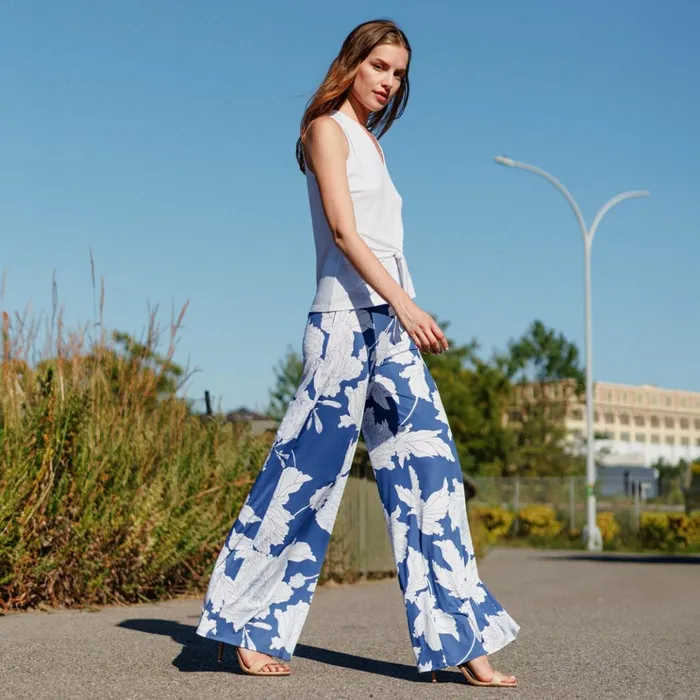 Butter Knit 8211 Palazzo Pant 8211 Mum Sketch Women Clara Sunwoo Spring Collection