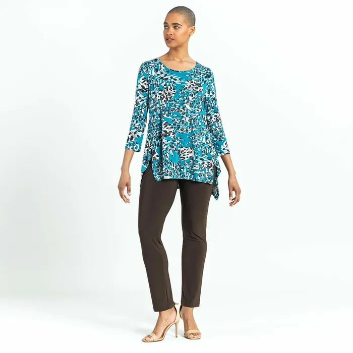 Butter Knit 8211 Parachute Hem Tunic 8211 Animal Palm 8211 Final Sale Women Clara Sunwoo Tops Tunics Butter Knit 8211 Parachute Hem Tunic 8211 Animal Palm 8211 Final Sale Women Clara Sunwoo Tops Tunics