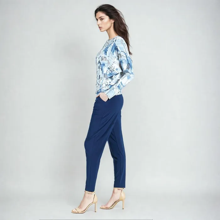 Butter Knit 8211 Textured Dolman Sleeve Top 8211 Mosaic Tile 8211 Final Sale Women Clara Sunwoo Tops Tunics