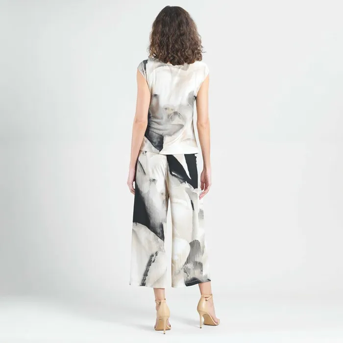 Cap Sleeve Side Tie Top 8211 Watercolor 8211 Final Sale Women Clara Sunwoo Tops Tunics