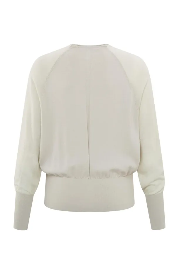 Cardigan With Vneck And Long Sleeves In Regular Fit Moonstruck Women YAYA Cardigans Cardigan With Vneck And Long Sleeves In Regular Fit Moonstruck Women YAYA Cardigans