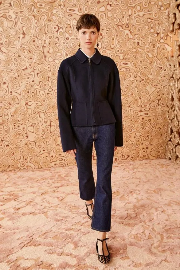 Carina Jacket Midnight Women Ulla Johnson Coats And Jackets