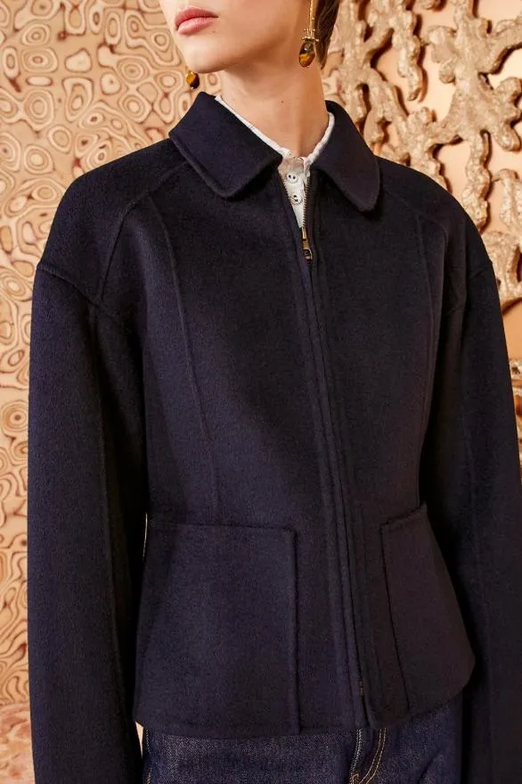 Carina Jacket Midnight Women Ulla Johnson Coats And Jackets Carina Jacket Midnight Women Ulla Johnson Coats And Jackets