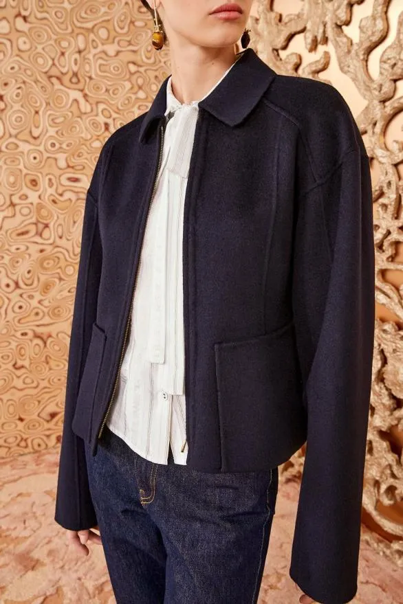 Carina Jacket Midnight Women Ulla Johnson Coats And Jackets Carina Jacket Midnight Women Ulla Johnson Coats And Jackets